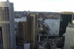 Blick aus dem O Bar & Dining Restaurant