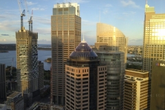 Blick aus dem O Bar & Dining Restaurant