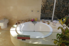 Badewanne im ersten Haus