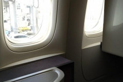 Der Sitzplatz in der 777