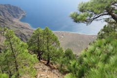 Blick vom Mirador de Las Playas