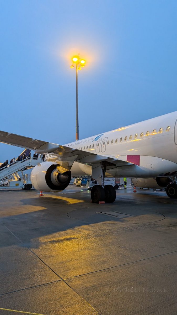 Unser Flugzeug nach Gran Canaria
