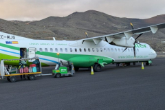 Unser Flugzeug nach El Hierro