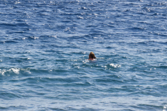Nicole im Wasser