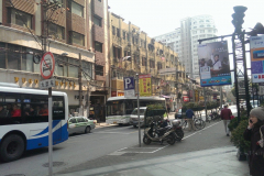 A very old house in the city