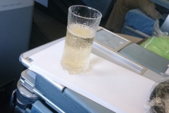 Das Glas Champagner zur Begrüßung