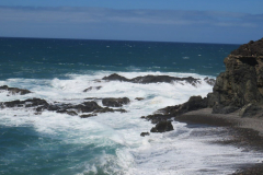 Wellengang bei Ajuy