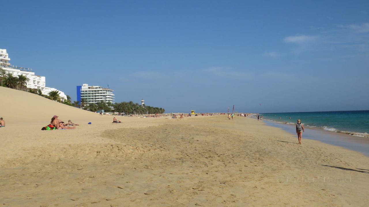 Am Strand entlang