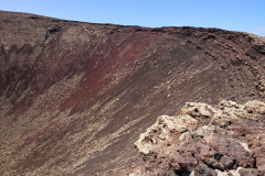 Ein Blick in den Krater