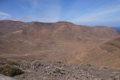 View at the surrounding mountains