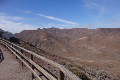 View at the surrounding mountains