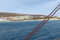 Blick auf den Strand von Morro Jable