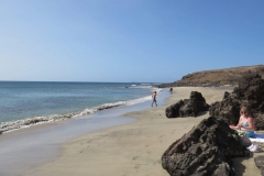 Badestopp am Playa Ladesma