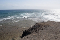 Blick auf den Atlantik am Faro de Punta Jandia