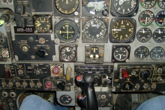 Im Cockpit des Kampfjets