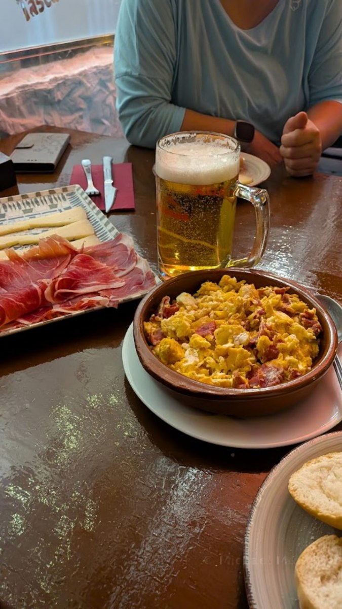 Abendessen in San Sebastian