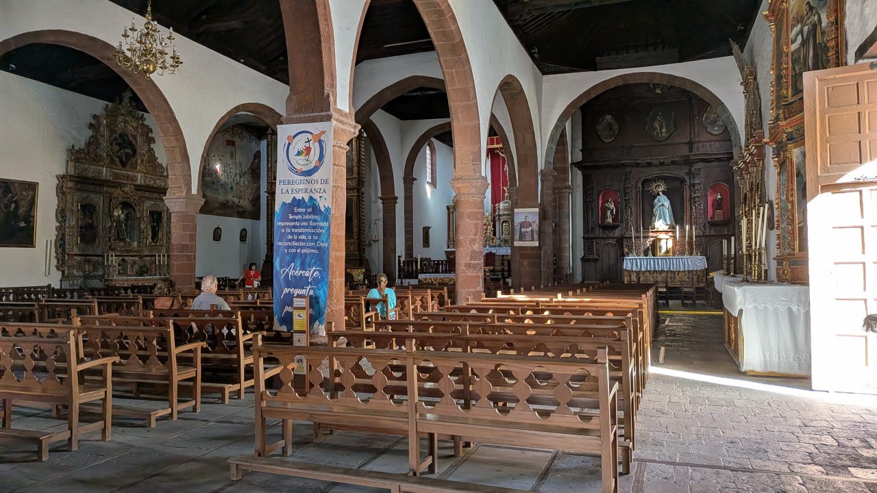 In der Kirche in San Sebastian