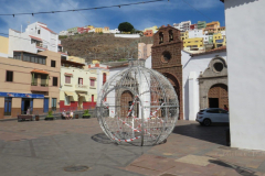 Weihnachtsdeko in San Sebastian