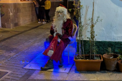 Ein einsamer Weihnachtsmann