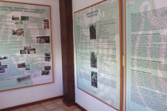 Informationstafeln zur Banane und ihrem Anbau