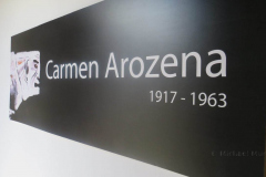 Ausstellung über Carmen Arozena