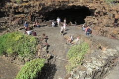 Blick auf den Höhlenausgang