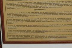 Informationstafeln zu der Bodega