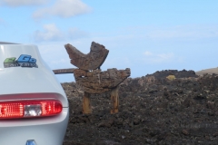 Einfahrt in den Timanfaya National Park