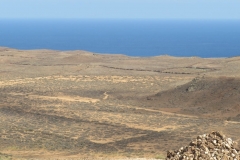 Blick in die Ebene vor dem Vulkan