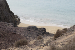 Eine versteckte Bucht vom Playa del Pozo