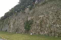 Stadtmauer von unten