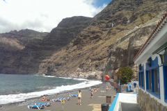 View from Playa de los Guíos