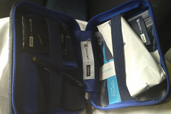 Das Amenity-Kit - offen