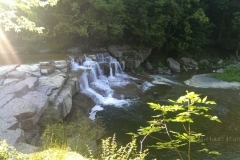 Der Weg vom Cayuga Lake aus