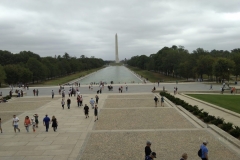 Blick vom Memorial in Richung Washington Monument
