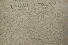 Hier stand Martin Luther King Jr.